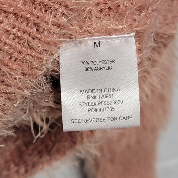 Pink Rose Eyelash Sweater - Picture 9 of 9